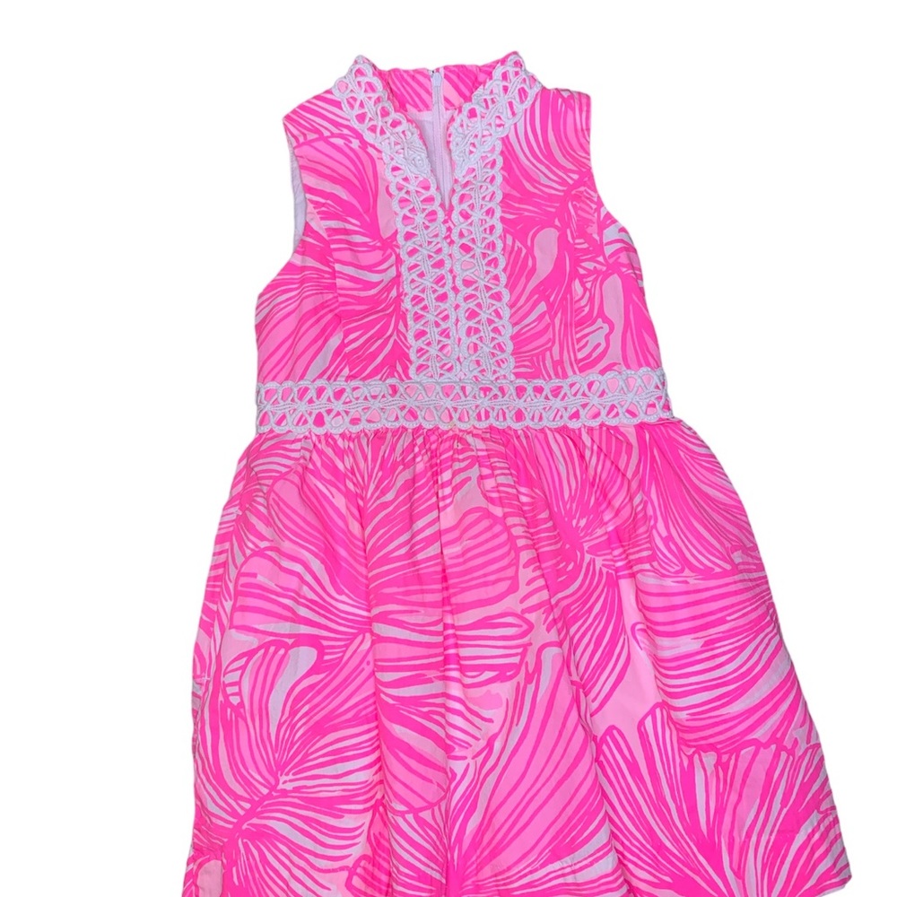 Lilly Pulitzer Girls’ Prosecco Pink Dress with Matching Bag